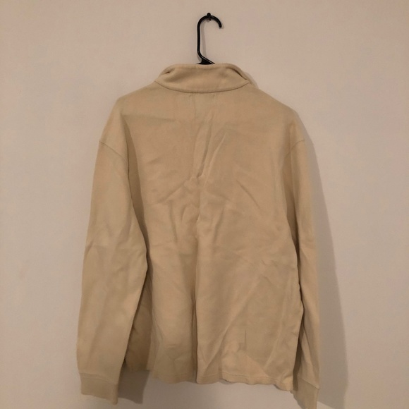Mens Quarter Zip Polo Ralph Lauren Sweater - Picture 3 of 4